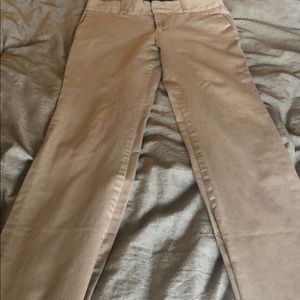 Zara khakis straight leg pants